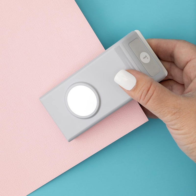 EK Tools Circle Punch 1 Inch With Safety Lock, Create Perfect Circles for Handmade Cards, Scrapbooking, Gift Tags, Invitations, and Decoration - Image 5